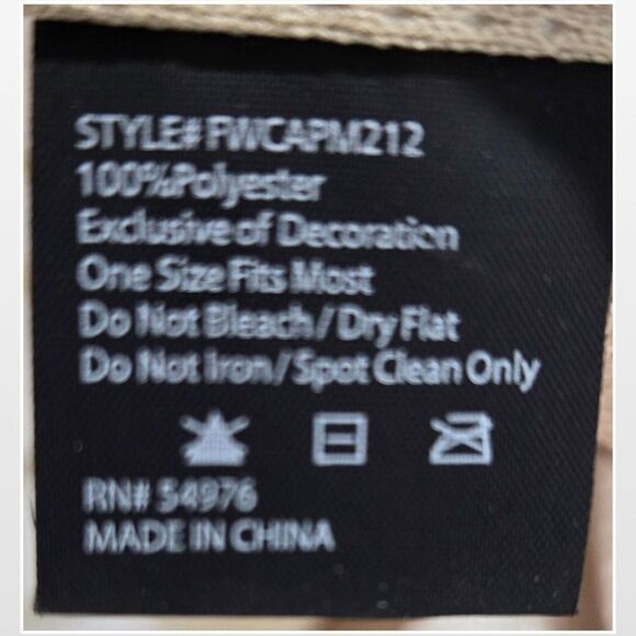 New Trucker Hat Cowboy Boots Pink Bow Tan & White - Picture 11 of 14